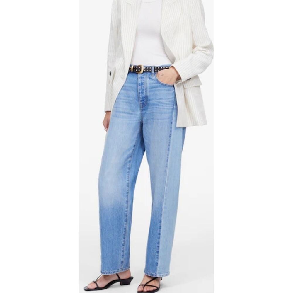 NWT Madewell Barrel Leg Redlands 24 Jeans